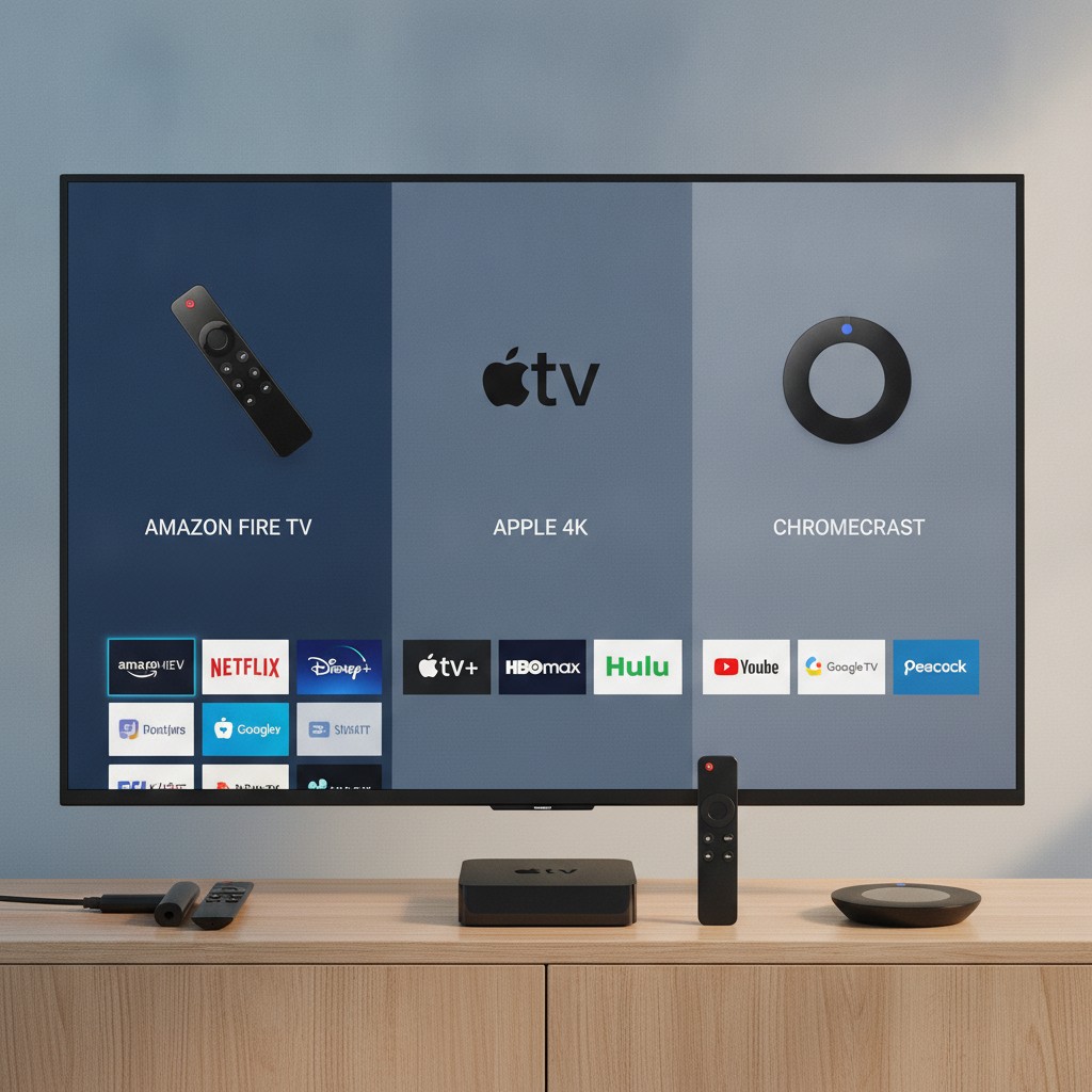 Quel Lecteur Multimédia Choisir pour sa TV en 2026 : Fire TV, Apple TV ou Chromecast ?