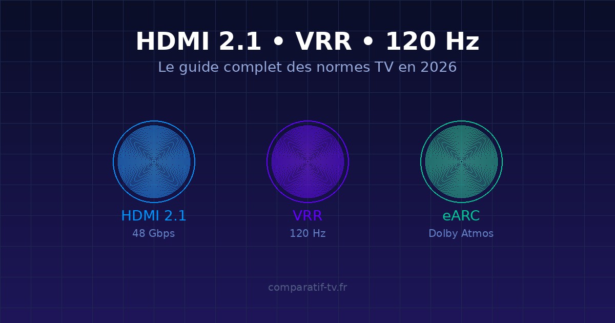 HDMI 2.1, VRR, 120 Hz : Tout Comprendre en 2026