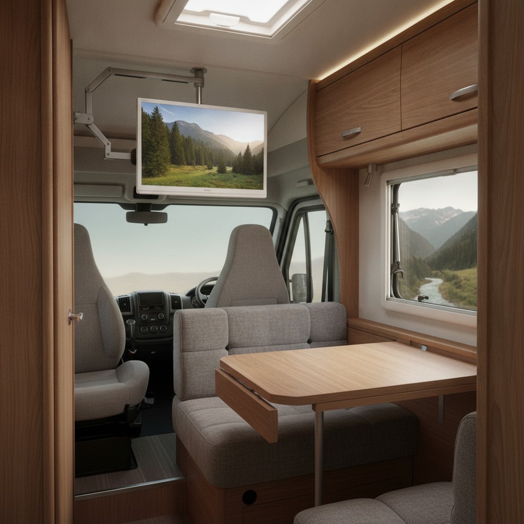 Quelle TV Choisir pour son Camping-Car ou Van Aménagé en 2026 ?