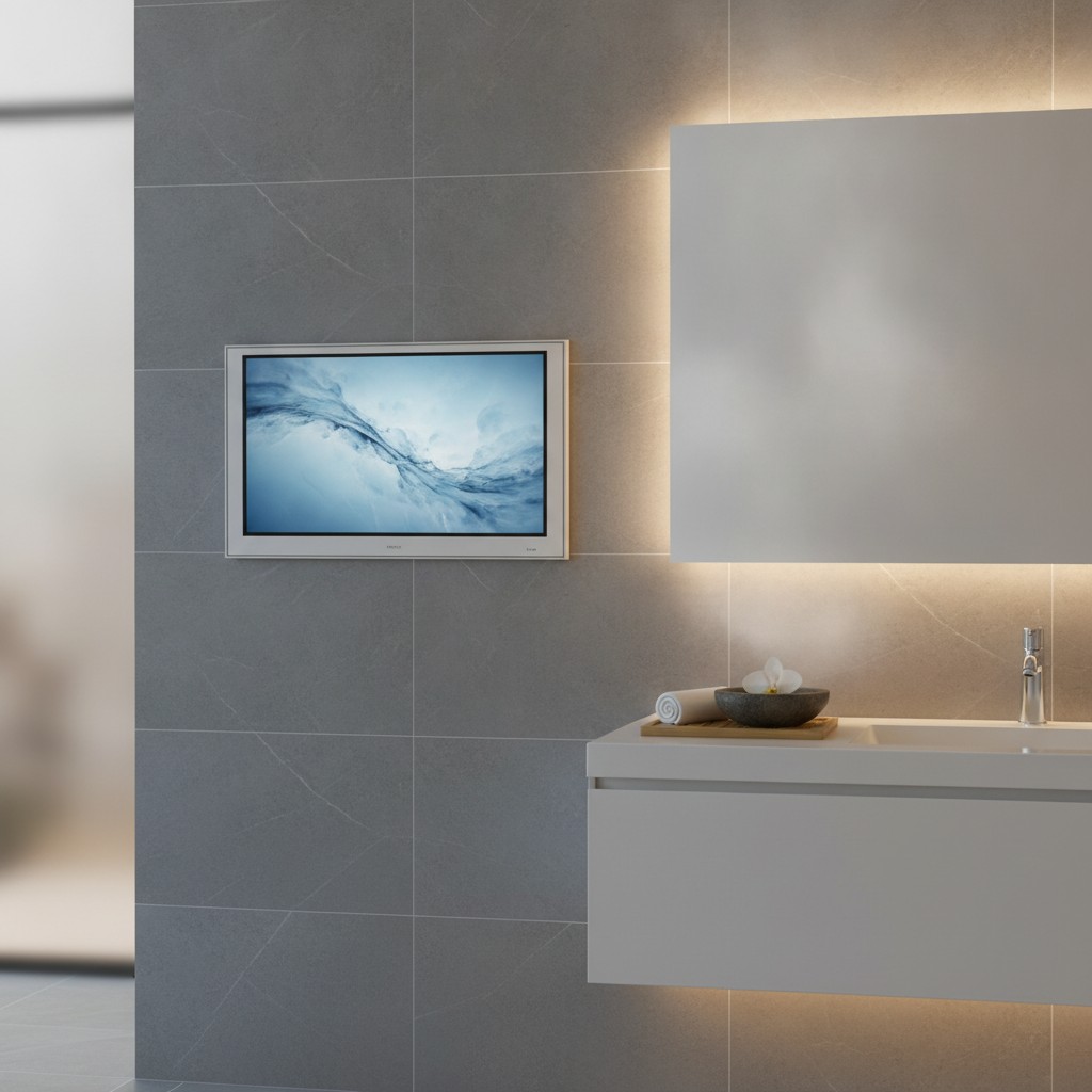 Peut-on Installer une TV dans la Salle de Bain ? Normes et Précautions
